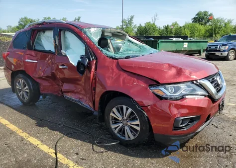 2017 Nissan Pathfinder S из США, поврежденный, VIN 5N1DR2MM1HC692100